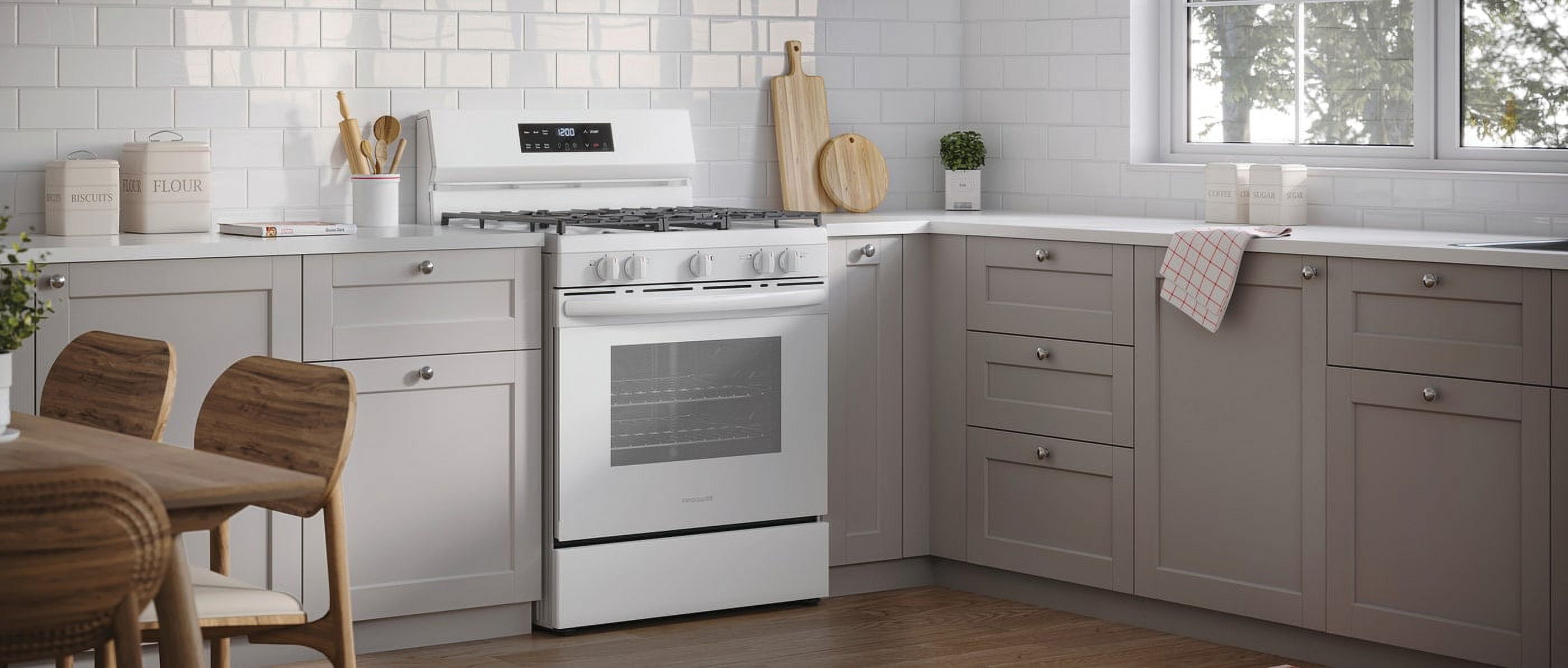 Frigidaire Fcrg3062a 30" Wide 5.1 Cu. Ft. Free Standing Gas Range - White