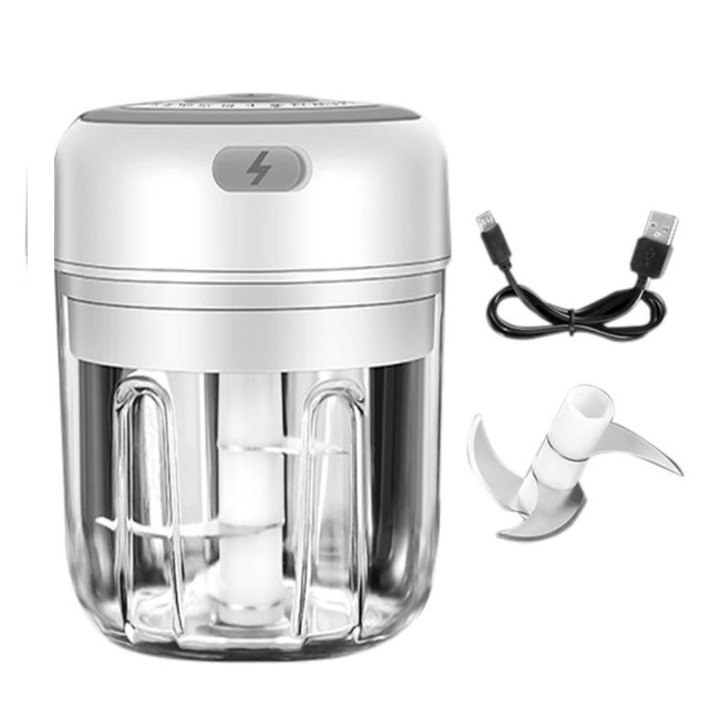 New Smart Electric masher Mini Food Garlic Vegetable Cutter Chopper Meat  Grinder Crusher Press for Nut Fruit Rechargeable Onion Multi-function  Processor Kitchen Accessories tools Vegetable Slicer