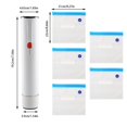 thumbnail image 3 of HBFAGFB Scelleuse sous Vide Portative pour la Conservation des Aliments avec 5 Sacs de Compression sous Vide, 3 of 6
