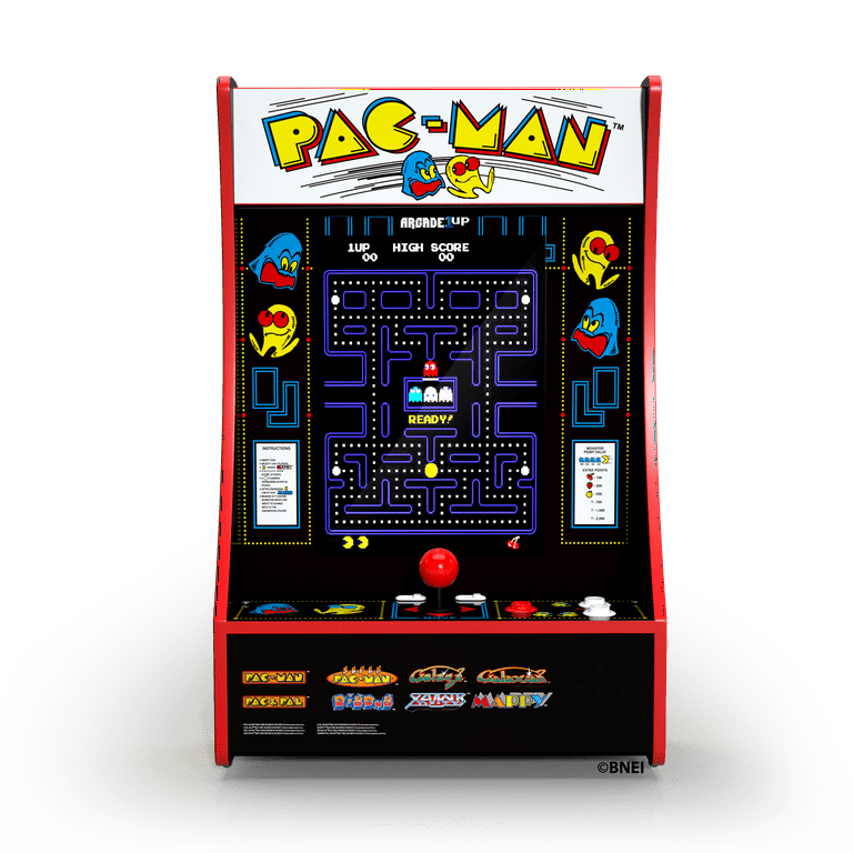 Arcade1UP Pac-Man Yellow Party-cade – 8 Games - Walmart.com