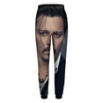 thumbnail image 2 of Johnny Depp Mens Joggers Sweatpants Elastic Waist Casual Athletic Sports Trousers Comfortable Workout Track Pants XL, 2 of 6