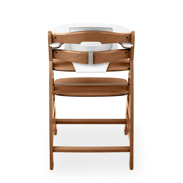 hauck Alpha+ Adjustable Wooden High Chair Set, Walnut - Walmart.com