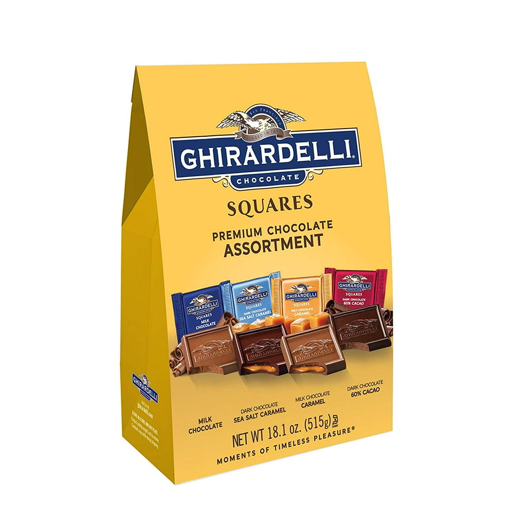 Ghirardelli Squares Premium Chocolate Assortment, 18.1 Ounce Walmart