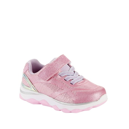 Athletic Works Twinkle Glitter Athletic Sneaker (Toddler