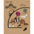 thumbnail image 2 of Unknown 20x24 White Modern Wood Framed Museum Art Print Titled - Elegant Chapeau II, 2 of 4