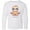 AA-White, variant on Inktastic Meditating Sloth Long Sleeve Youth T-Shirt
