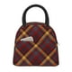 thumbnail image 1 of Fotbe Buffalo Check Plaid Bolsa de Almuerzo con Estampado, Lonchera Aislada, Contenedor de Comida Reutilizable Tipo Cooler a Prueba de Fugas, 1 of 6