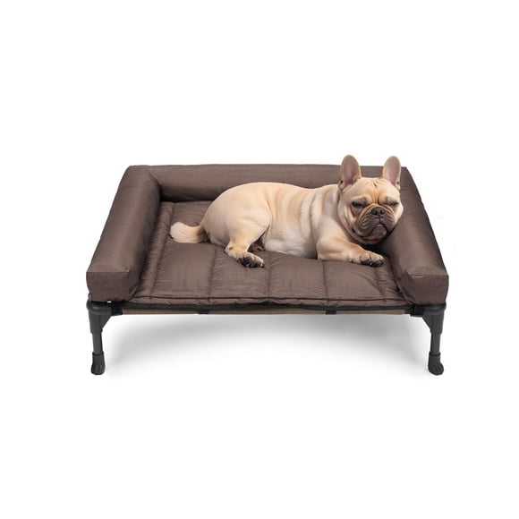 Cama para perros Veehoo Cooling Elevated con cojín impermeable
