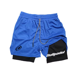thumbnail image 3 of Pantalones cortos deportivos de doble capa para hombre, ropa 2 en 1 para correr, entrenamiento de Fitness, Bullpadel, 3 of 5