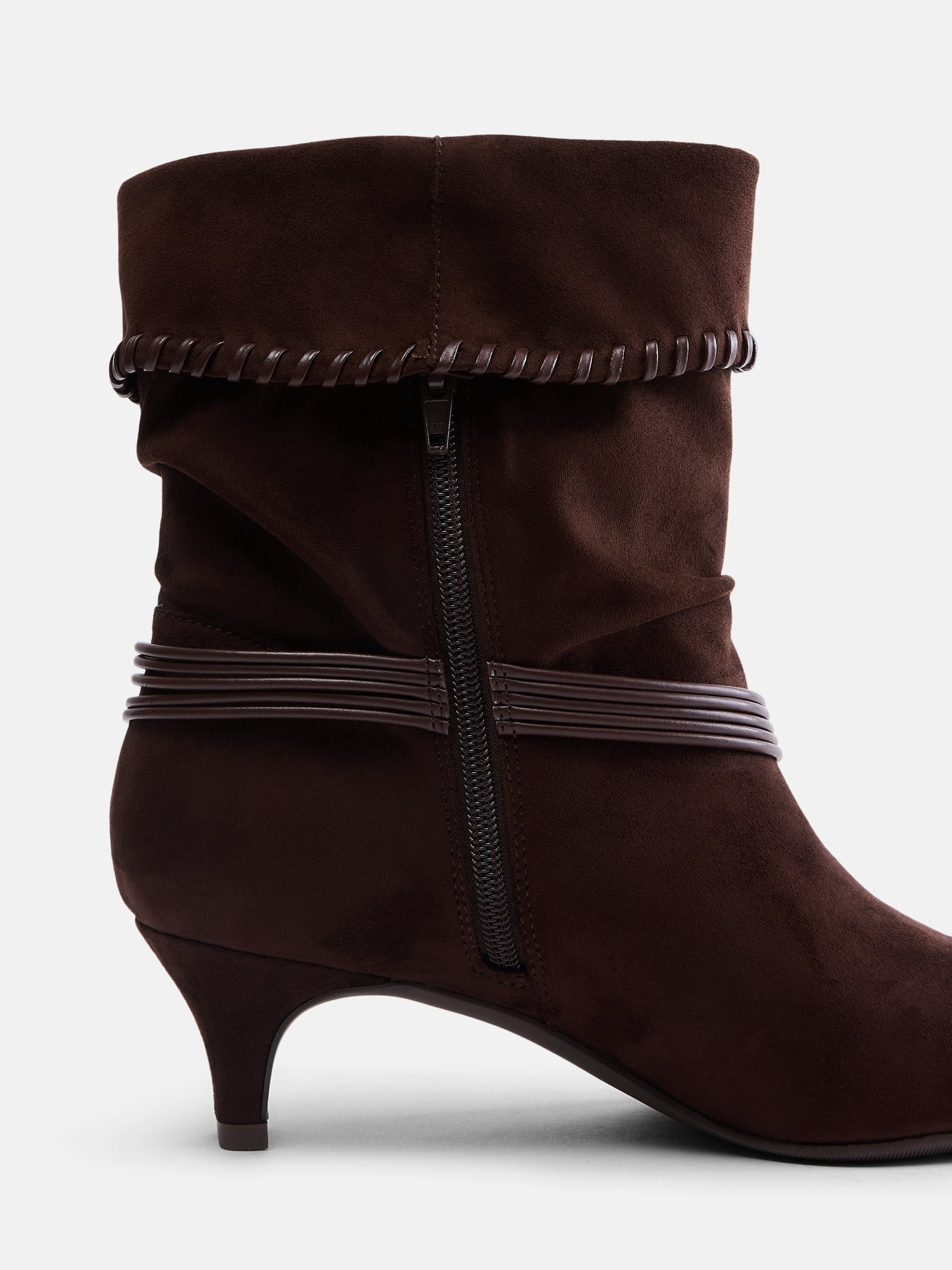 Scenario Women's Kitten Heel Short Boots