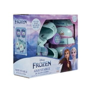 Frozen Kids' Adjustable Roller Skates with Pad Set for Boys and Girls