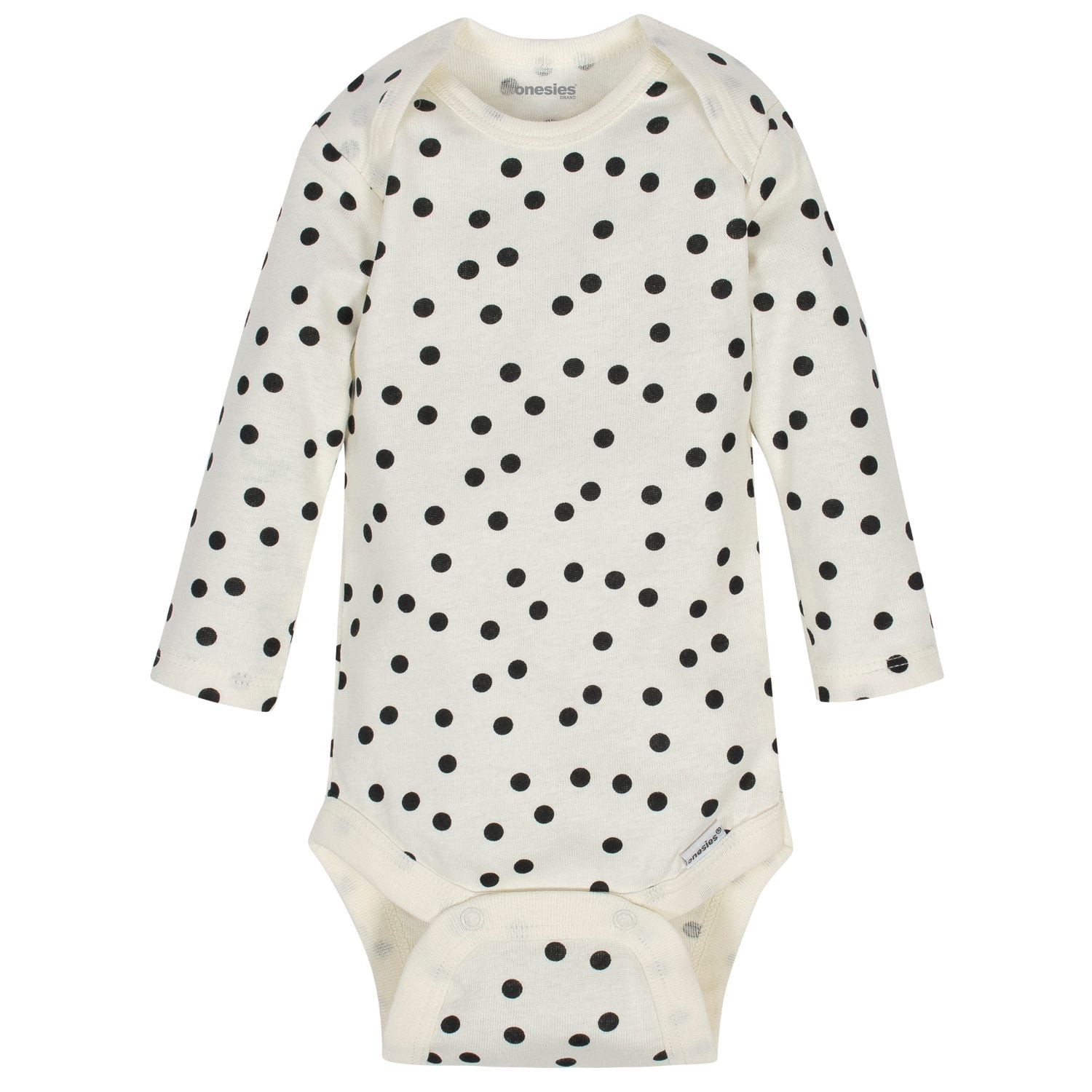 Onesies Brand Baby Girl Long Sleeve Bodysuit, 6-Pack, Sizes Newborn-12 Months