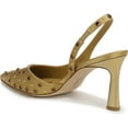 thumbnail image 4 of Circus NY by Sam Edelman Women's Tallie Pointed Toe Slingback Pump Golden Pear Satin 9.5M, 4 of 6