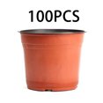 thumbnail image 3 of Billuyoard Juego de 100 bandejas de plástico para macetas de vivero, macetas grandes de plástico para plantas de exterior y hierbas. Jardín y Patio, 3 of 6