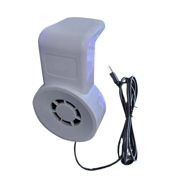 Quiet Aquarium Chiller Fan with 2 Level Speed Adjustable USB 5V Fish Tanks Mini Cooling Fan for Cooling and Fish Health