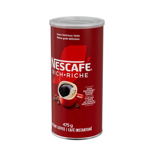 NESCAFE Rich Instant Coffee, Rich And Delicious, Just Add Hot