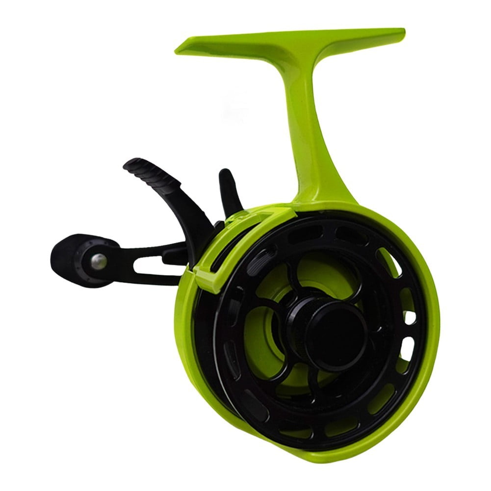 GRIMPEX Quick Release Reel Ice Fishing Wheel Metal Spool Casting Fishing Reel Aluminium Alloy 3+1 Metal Bait Casting Reels Green Right Hand