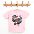 thumbnail image 5 of Turkey Patchwork Print - Youth Short Sleeve Graphic T-Shirt, 5 of 11