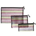 thumbnail image 4 of MasteelfCA 3 Pcs Poches de Fichiers Colorées Sacs de Rangement en Filet de Nylon avec Fermeture Éclair pour Documents, 4 of 7