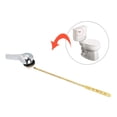 thumbnail image 1 of Harpily Replacement Toilet Flush Lever Handle Toilet Water Tank Copper Rod Front Bathroom Accessories, 1 of 3