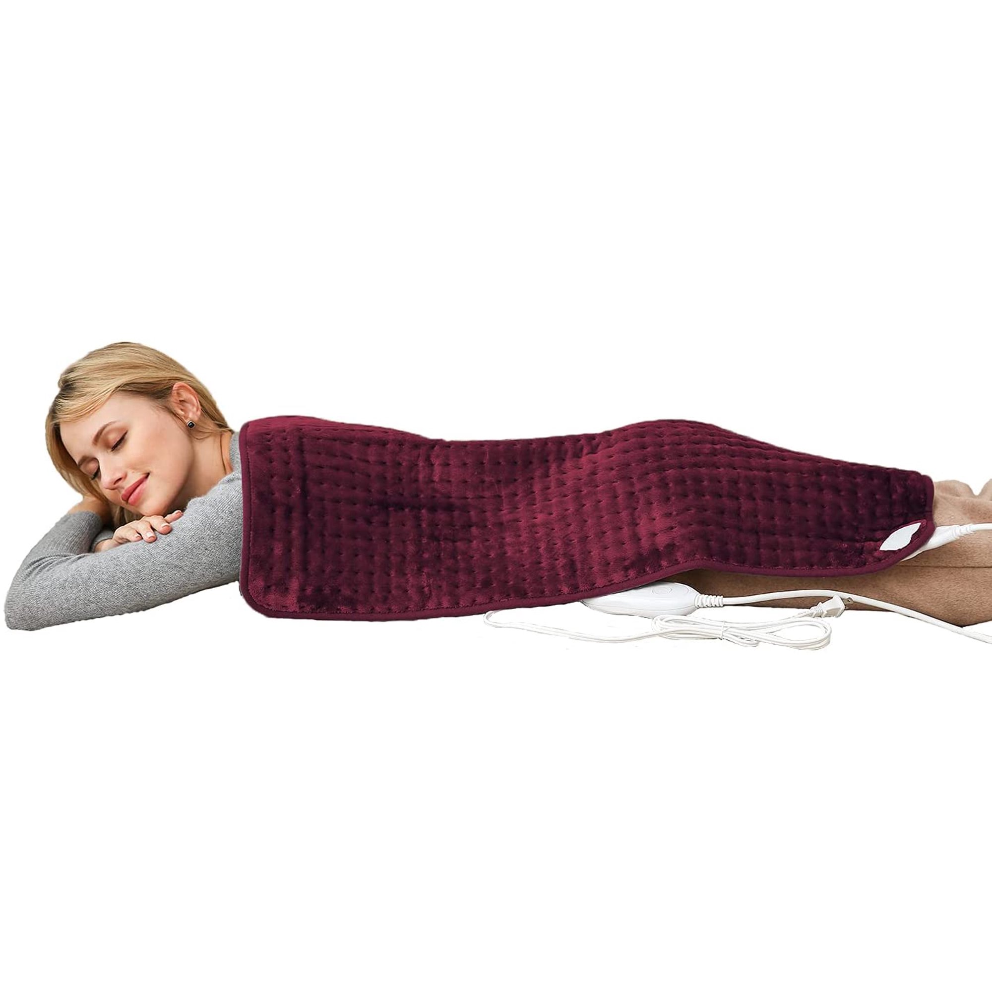 45cmx85cm XXXXL King Size Heating Pad with Fast-Heating Technologyu00266  Temperature Settings, Flannel Electric Heating Pad/Pain Relief for  Back/Neck/Shoulders/Abdomen/Legs (Dark Gray) | Walmart Canada
