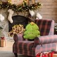 thumbnail image 4 of ¡Liquidación de fundas de almohada navideñas! Giyblacko - Almohada con forma de árbol de Navidad, muñeco de nieve, juguetes de peluche, almohada decorativa navideña, regalos para niños, 4 of 8