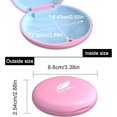 thumbnail image 2 of ARGOMAX Aligner Case, Retainer Case, Braces Box, 1 Piece Orthodontic Box (Pink + Light Blue Silicone)., 2 of 6