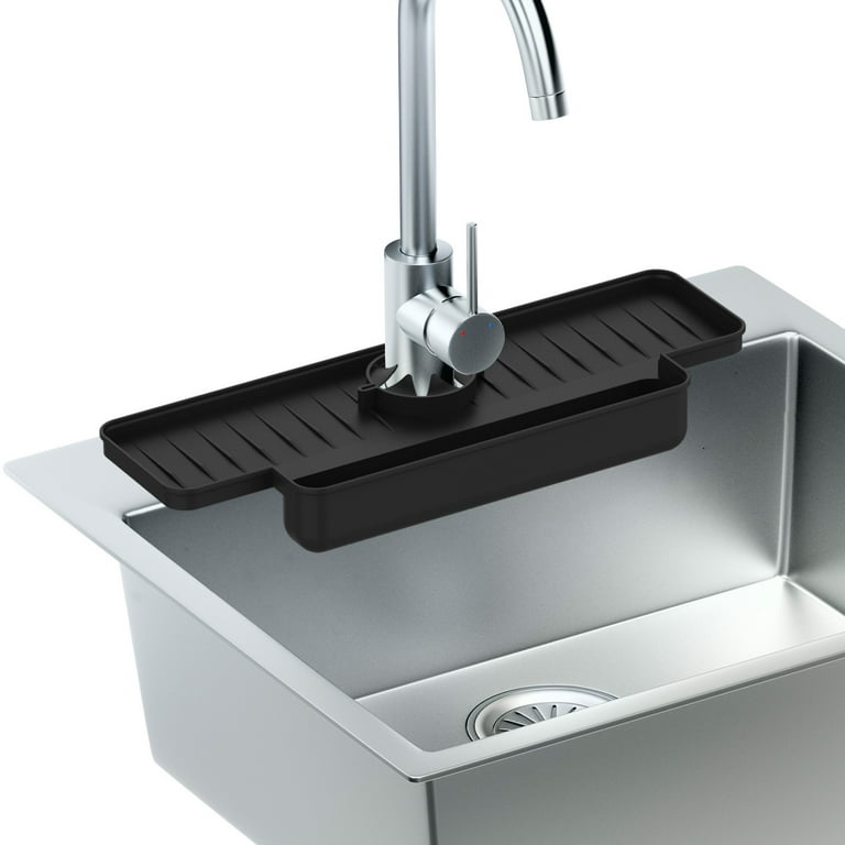 Sink Splash Guard Silicone Faucet Mat Sink Water Splash - Temu