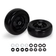 thumbnail image 2 of 2 Pack 11x4.00-5 Lawn Mower Tire & Wheel Flat Free Smooth Tread Tire for Zero Turn Mowers, 2 of 11