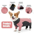 thumbnail image 3 of Winter Warm Dog Pajamas Clothes For Small Medium Large Dogs Jumpsuit Fleece Pet Overalls Labrador Bulldog Four-legged Sweatshirt, 3 of 6