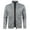 Gray, variant on WMTBSRSW Mens's Slim Fit Sweater Jackets Plus Size M-5XL Full Zip Up Coat Lightweight Fleece Fall Winter Outwear with Pockets Black Medium