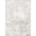 thumbnail image 1 of Pasargad Home PVGA-44 3x5 2 ft. 7 in. x 4 ft. 11 in. Stella Design Power Loom Area Rug, Light Grey, 1 of 1