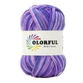 thumbnail image 2 of Cotton Crochet Yarn, Baby YarnforCrocheting Soft, Yarn Variegated, Purple Lavender, Knitting Projects, 5 Ply, 1 Pc, 2 of 3