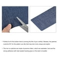 thumbnail image 4 of Fabric Patch Iron-on Patches Denim Patches Sapphire Blue 20"x3" for Clothes, Pants, Bags Hole 2 Rolls, 4 of 5