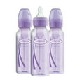 thumbnail image 2 of Dr. Brown's Options+ Dr Browns Baby Bottles 8 Oz 3 Ct | Purple Baby Bottles 0-3 Months | Dr Browns Anti Colic Bottles | Breastfeeding Bottle | Slow Flow Bottles for Newborn Babies | Vented Nipple Type, 2 of 2