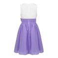 thumbnail image 4 of iiniim Kids Flower Girl Pleated Chiffon Dress Princess Bridesmaid Wedding Pageant Party, 4 of 7