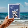 thumbnail image 4 of Summer Sailing Gnome Clear Stamps for Scrapbooking Anchor Lighthouse Silicone Stamps Treasure Chest Sentiment Transparent Stamp for Card Making DIY Embossing Journaling Making DIY, 4 of 9