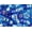 Blue Aqua, variant on John Bead Czech Glass Seed Beads 6/0 (500g) Fuchsia Crystal Lined Crystal Bead