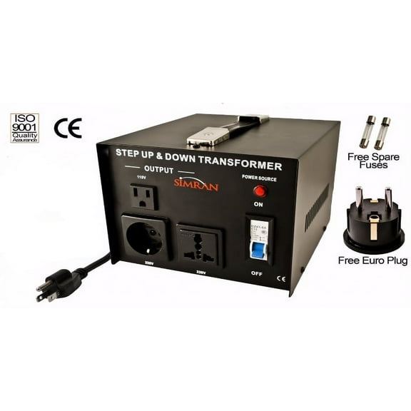 1000 Watt Two Way Voltage Converter AC1000W