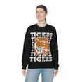 thumbnail image 2 of Retro Tigers School Spirit Sweatshirt, Vintage Tiger Lover Pullover Gift, 2 of 6