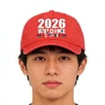 thumbnail image 5 of Gorra de fútbol para aficionados de las naciones anfitrionas de 2026 | Gorra ajustable USA Can Mex Coanfitriona, 5 of 5