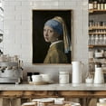 thumbnail image 2 of Girl with a Pearl Earring Framed Art Modern Wall Decor, 2 of 15