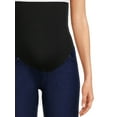 thumbnail image 4 of Time and Tru Maternity Essentials Straight Leg Jeggings, 27" Inseam, Sizes S-XXL, 4 of 6