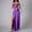 Purple, variant on Women's Satin Prom Dress with Slit Long Spaghetti Strap Cowl Neck Formal Evening Cocktails Party Gowns Wedding Guest Dresses for Women