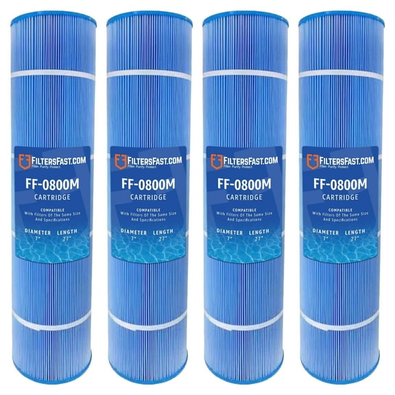 Filters Fast Compatible Replacement for Filbur FC-0800M Pool Filter, 4 Pack