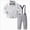 A122-Grey, variant on Boy's 2 Piece Active Tracksuit Sets Color Block Long Sleeve Sweatshirt & Jogger Pants for Boys 6-12 Months 12-24 Months 2T 3T 4T 5T 6T 7T 8T 9T Children(Green,3-4 Years)