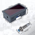 thumbnail image 3 of Motor Speed Tachometer Digital RPM Meter Hall Sensors Detection Low Power Design Easy Mounting for Industrial Use, 3 of 9