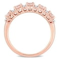 thumbnail image 4 of Everly Women's Morganite 14k Rose Gold Ring, 4 of 8