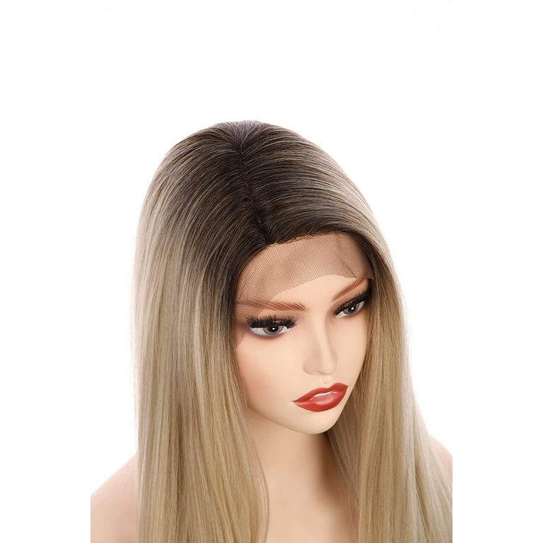Blonde kanekalon wig cheap