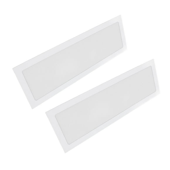 2Pcs 4.72x14.17in Computer Fan Filter Grills, Enduring PVC Material Easy to Install Fan Dust Filter with Magnetic Frame for Computer Chassis Speakers and More